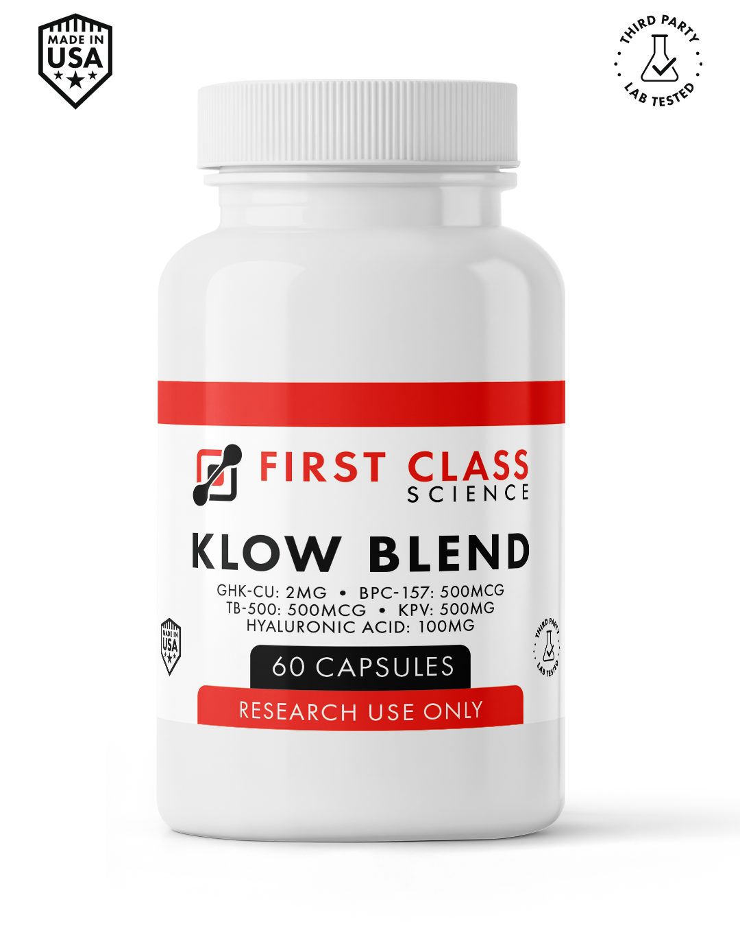 Klow Blend research capsules