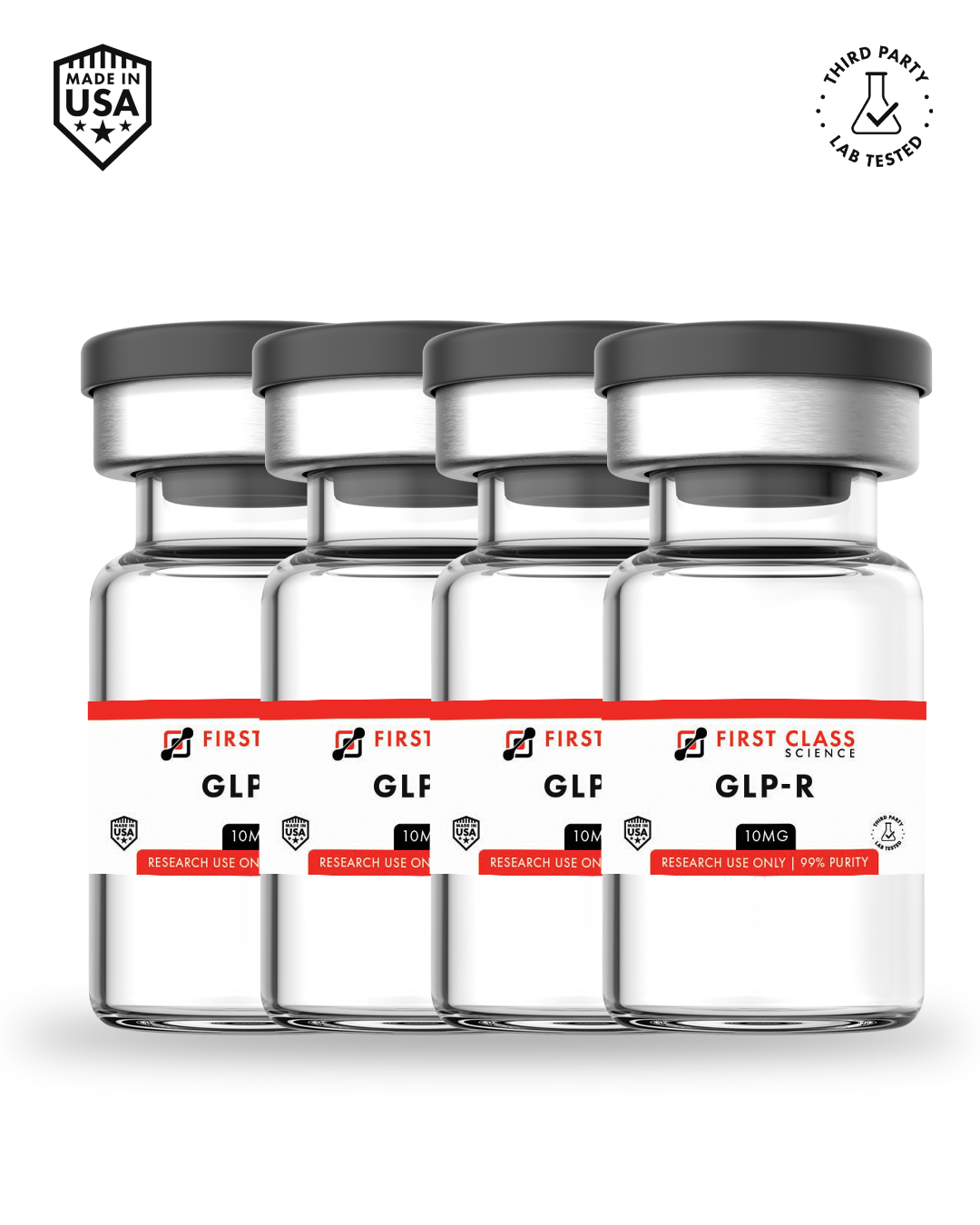GLP-R 10mg research vial