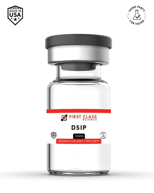 Buy DSIP research peptide 10mg vial by First Class Science